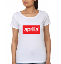 Load image into Gallery viewer, Aprilia T-Shirt for Women-White-Ektarfa.online
