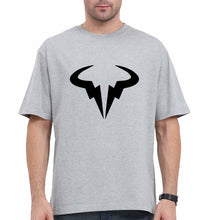 Load image into Gallery viewer, Rafael Nadal (RAFA) Oversized T-Shirt for Men-Grey-Ektarfa.online
