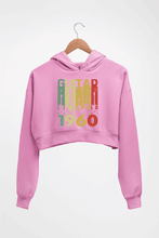 Load image into Gallery viewer, Guitar Crop HOODIE FOR WOMEN-Ektarfa.online

