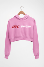 Load image into Gallery viewer, UFC Venum Crop HOODIE FOR WOMEN-Light Baby Pink-Ektarfa.online
