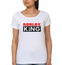 Load image into Gallery viewer, Roblox T-Shirt for Women-White-Ektarfa.online
