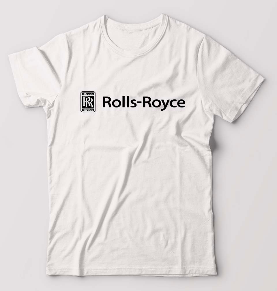 Rolls Royce T-Shirt for Men-White-Ektarfa.online