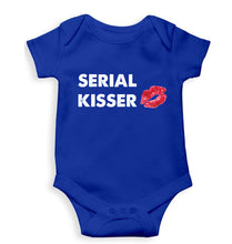 Load image into Gallery viewer, Serial Kisser Kids Romper For Baby Boy/Girl-Royal Blue-Ektarfa.online

