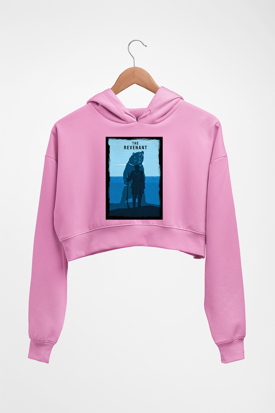 The Revenant Crop HOODIE FOR WOMEN-Light Baby Pink-Ektarfa.online