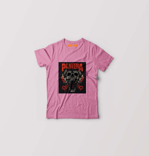 Pantera Kids T-Shirt for Boy/Girl-Pink-Ektarfa.online