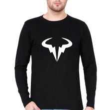 Load image into Gallery viewer, Rafael Nadal (RAFA) Full Sleeves T-Shirt for Men-Black-Ektarfa.online
