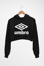 Load image into Gallery viewer, Umbro Crop HOODIE FOR WOMEN-Black-Ektarfa.online
