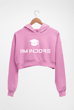 Load image into Gallery viewer, IIM I Indore Crop HOODIE FOR WOMEN-Light Baby Pink-Ektarfa.online
