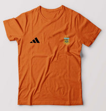 Load image into Gallery viewer, Argentina Football T-Shirt for Men-Orange-Ektarfa.online
