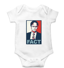 Load image into Gallery viewer, Dwight Schrute Fact Kids Romper For Baby Boy/Girl-0-5 Months(18 Inches)-White-Ektarfa.online
