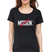 Load image into Gallery viewer, Mission Impossible (MI) T-Shirt for Women-Black-Ektarfa.online
