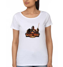 Load image into Gallery viewer, Game of War T-Shirt for Women-White-Ektarfa.online
