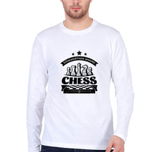 Load image into Gallery viewer, Viswanathan Anand Chess Full Sleeves T-Shirt for Men-White-Ektarfa.online
