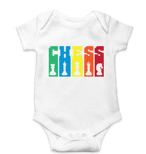 Load image into Gallery viewer, Chess Kids Romper For Baby Boy/Girl-White-Ektarfa.online

