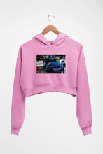 Load image into Gallery viewer, paul walker fast and furious Crop HOODIE FOR WOMEN-Light Baby Pink-Ektarfa.online
