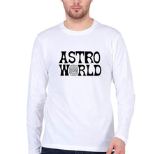 Load image into Gallery viewer, Astroworld Travis Scott Full Sleeves T-Shirt for Men-White-Ektarfa.online
