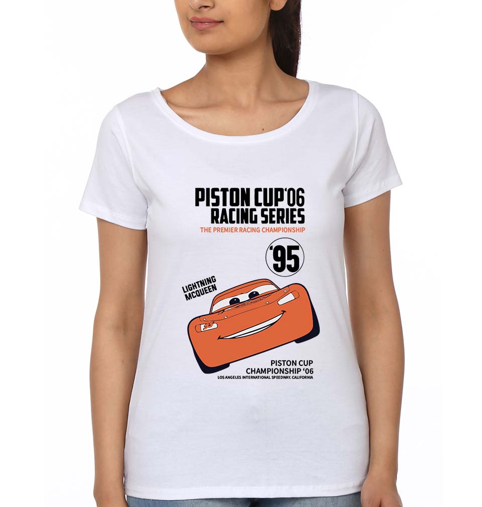 Lightning McQueen T-Shirt for Women-Ektarfa.online
