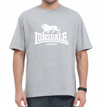 Load image into Gallery viewer, Lonsdale Oversized T-Shirt for Men-Grey-Ektarfa.online
