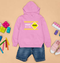 Load image into Gallery viewer, Gym Workout Kids Hoodie for Boy/Girl-Light Baby Pink-Ektarfa.online
