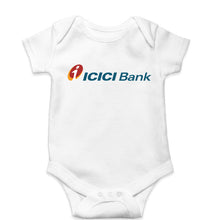 Load image into Gallery viewer, ICICI Bank Kids Romper For Baby Boy/Girl-White-Ektarfa.online
