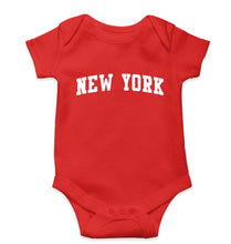 Load image into Gallery viewer, New York Kids Romper For Baby Boy/Girl-Red-Ektarfa.online
