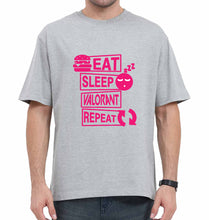 Load image into Gallery viewer, Valorant Oversized T-Shirt for Men-Grey-Ektarfa.online
