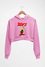 Load image into Gallery viewer, Asterix Crop HOODIE FOR WOMEN-Light Baby Pink-Ektarfa.online
