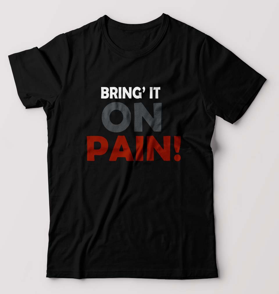 Gym Pain T-Shirt for Men-Black-Ektarfa.online