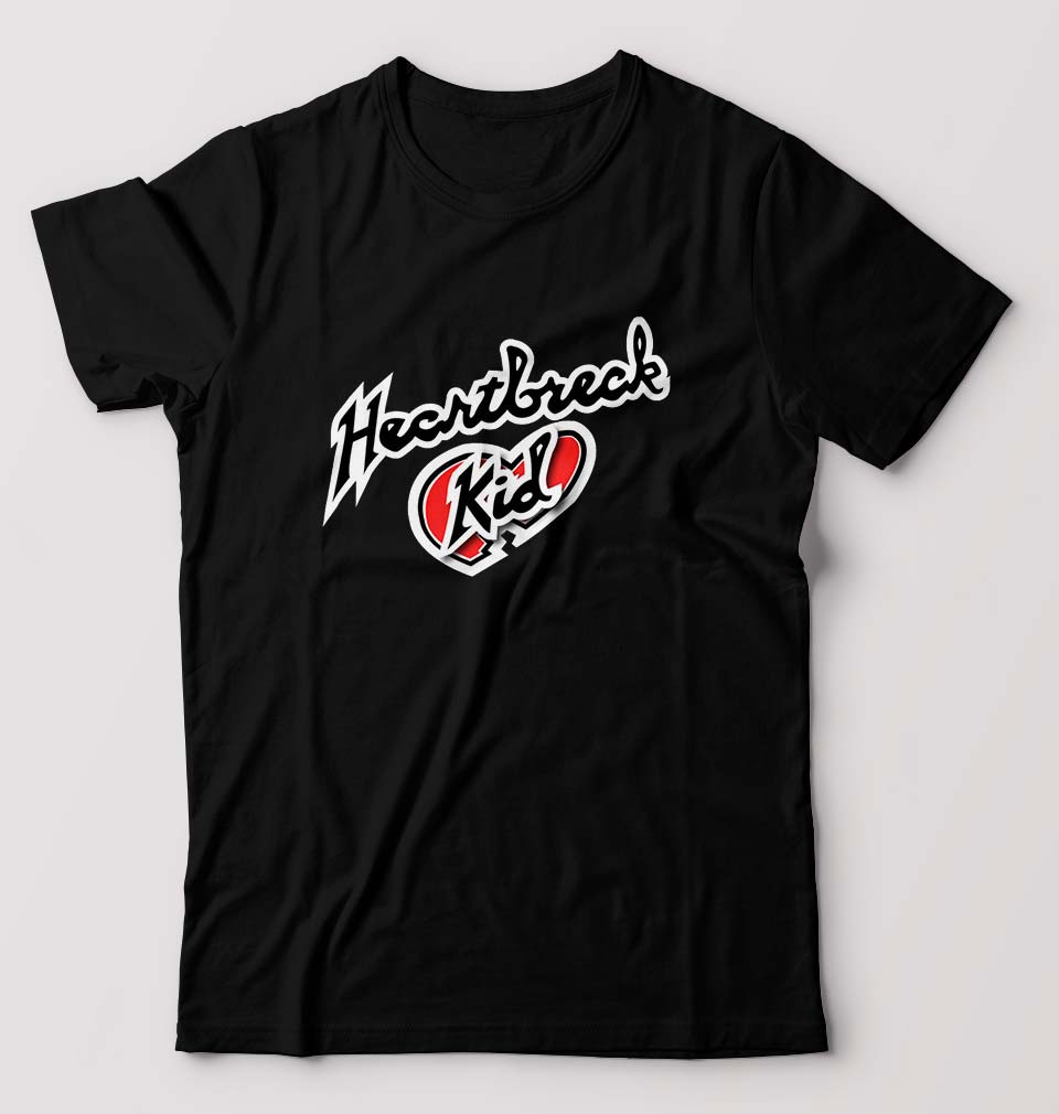 Shawn Michaels - Heartbreak Kid (HBK) (WWE) T-Shirt for Men-Black-Ektarfa.online