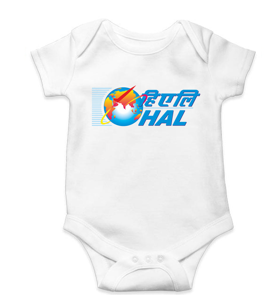 Hindustan Aeronautics Limited (HAL) Kids Romper For Baby Boy/Girl-White-Ektarfa.online