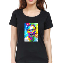 Load image into Gallery viewer, Rafael Nadal (RAFA) T-Shirt for Women-Black-Ektarfa.online
