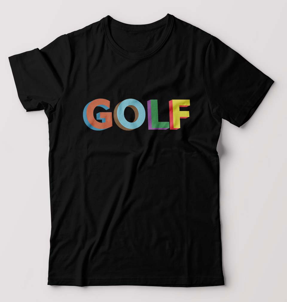 Golf T-Shirt for Men-Black-Ektarfa.online