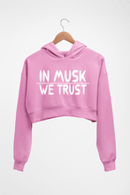 Load image into Gallery viewer, Elon Musk Crop HOODIE FOR WOMEN-Light Baby Pink-Ektarfa.online
