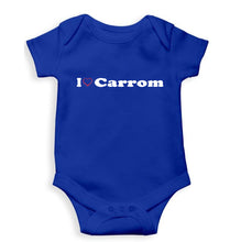 Load image into Gallery viewer, Love Carrom Kids Romper For Baby Boy/Girl-Royal Blue-Ektarfa.online
