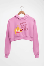 Load image into Gallery viewer, Gym Crop HOODIE FOR WOMEN-Light Baby Pink-Ektarfa.online

