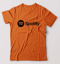 Load image into Gallery viewer, Spotify T-Shirt for Men-Orange-Ektarfa.online

