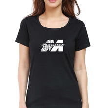 Load image into Gallery viewer, Muscletech T-Shirt for Women-Black-Ektarfa.online
