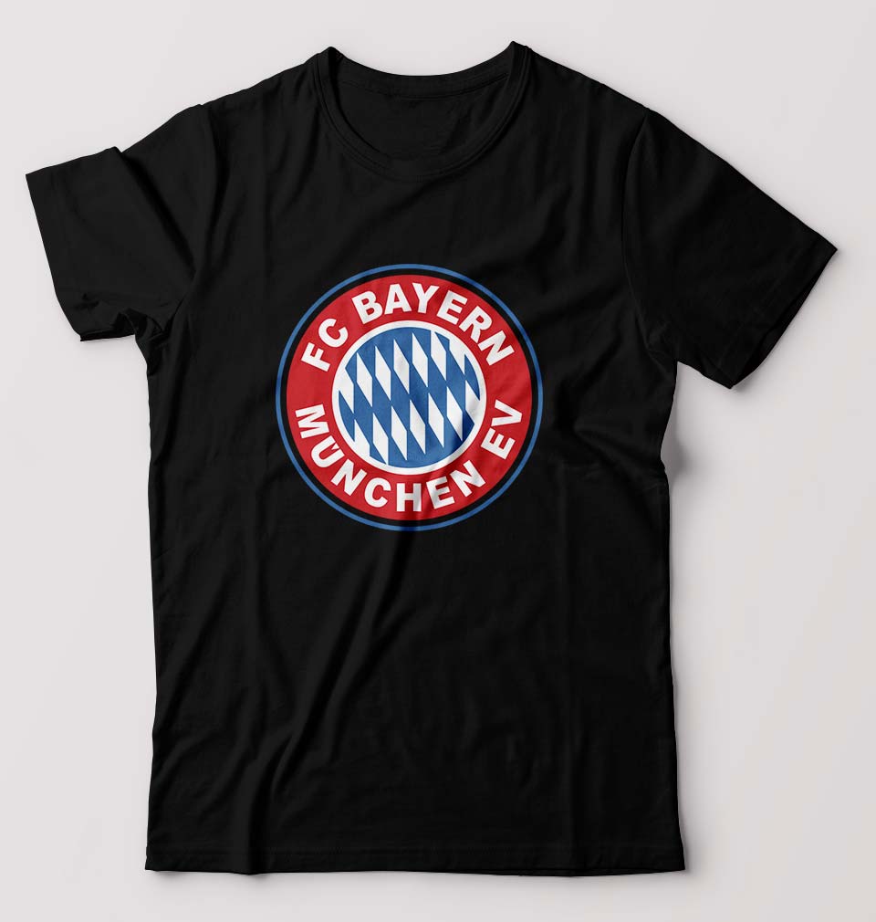 Bayern Munich T-Shirt for Men-Black-Ektarfa.online