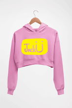 Load image into Gallery viewer, Jack u Crop HOODIE FOR WOMEN-Light Baby Pink-Ektarfa.online
