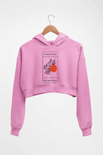 Load image into Gallery viewer, House Targaryen (GOT) Crop HOODIE FOR WOMEN-Light Baby Pink-Ektarfa.online

