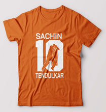 Load image into Gallery viewer, Sachin Tendulkar T-Shirt for Men-Orange-Ektarfa.online
