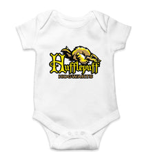 Load image into Gallery viewer, Hufflepuff Harry Potter Kids Romper For Baby Boy/Girl-0-5 Months(18 Inches)-White-Ektarfa.online
