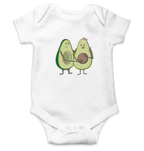 Load image into Gallery viewer, Avocado Kids Romper Kids Romper For Baby Boy/Girl-0-5 Months(18 Inches)-White-Ektarfa.online
