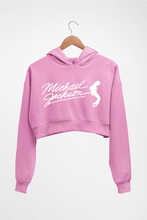 Load image into Gallery viewer, Michael Jackson Crop HOODIE FOR WOMEN-Light Baby Pink-Ektarfa.online
