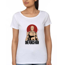 Load image into Gallery viewer, One-Punch Man T-Shirt for Womena-White-Ektarfa.online
