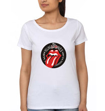 Load image into Gallery viewer, Rolling Stones T-Shirt for Women-White-Ektarfa.online
