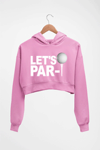 Load image into Gallery viewer, Golf Crop HOODIE FOR WOMEN-Light Baby Pink-Ektarfa.online
