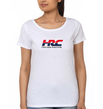 Load image into Gallery viewer, Honda Racing T-Shirt for Women-White-Ektarfa.online

