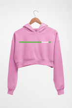 Load image into Gallery viewer, Kawasaki Crop HOODIE FOR WOMEN-Light Baby Pink-Ektarfa.online
