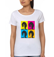 Load image into Gallery viewer, Bob Dylan T-Shirt for Women-White-Ektarfa.online
